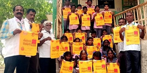 ‘மீண்டும் மஞ்சப்பை’ விழிப்புணா்வு பிரசாரம்