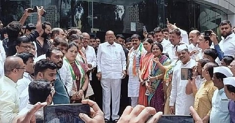 சரத் பவாருடன் மீண்டும் இணைந்த அஜித்தின் ஆதரவாளர்கள்
