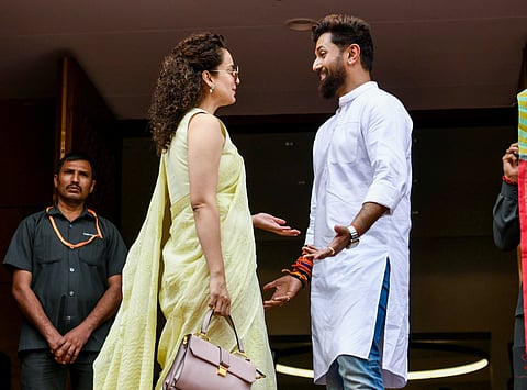 சிராக் பாஸ்வான், கங்கனா ரணாவத் 