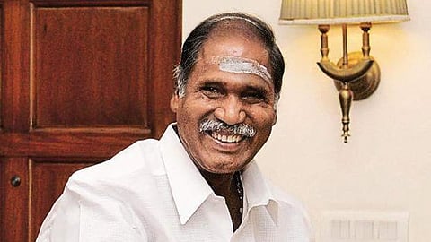 புதுவை முதல்வர் ரங்கசாமி. 