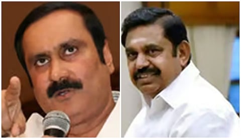 பாமக தலைவா் அன்புமணி -அதிமுக பொதுச்செயலா் எடப்பாடி பழனிசாமி