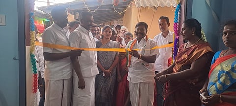 நியாய விலைக்கடை, அங்கன்வாடி கட்டடம் திறப்பு விழா