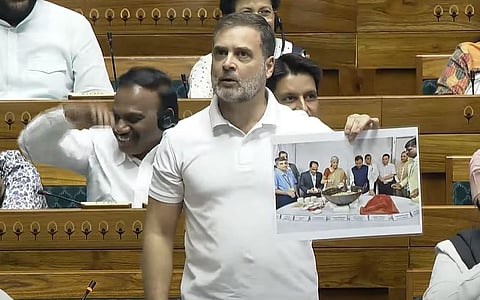 எதிர்க்கட்சித் தலைவர் ராகுல் காந்தி