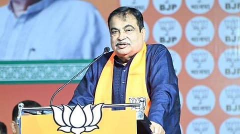 பாஜக கூட்டத்தில் நிதின் கட்கரி