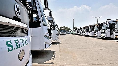 பேருந்தில் சிஎன்ஜி எரிபொருள் பயன்பாட்டால் 13 % இயக்க செலவு குறைவு: சோதனை ஓட்டத்தில் தகவல்