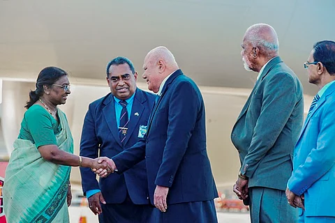 பிஜி நாட்டில் முர்மு