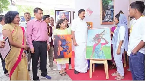 சென்னையில் ஓவியச் சந்தை கண்காட்சி