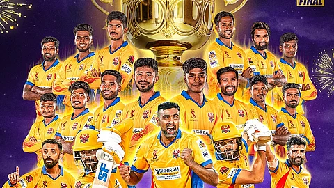 அஸ்வின் அதிரடியால் முதல்முறையாக கோப்பையை வென்றது திண்டுக்கல் டிராகன்ஸ்