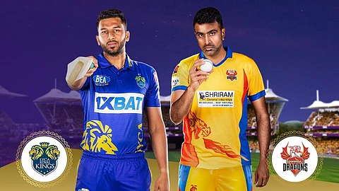 லைகா கோவை கிங்ஸ் அணி, திண்டுக்கல் டிராகன்ஸ் அணி