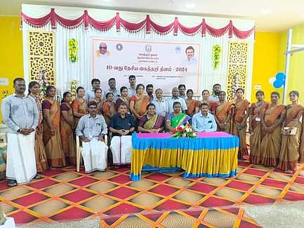 திருச்செங்கோட்டில் தேசிய கைத்தறி தின விழா