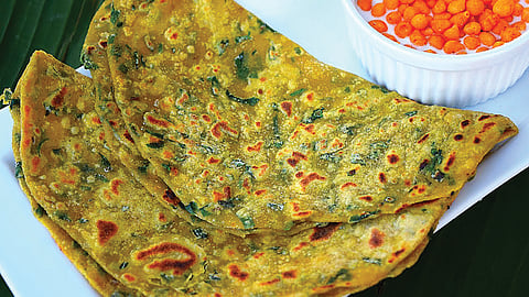 வெந்தயக் கீரை சப்பாத்தி