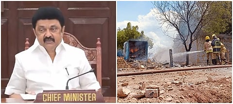 மாயத்தேவன்பட்டி கிராமத்திலுள்ள தனியார் பட்டாசு ஆலையில் ஏற்பட்ட வெடிவிபத்தில் உயிரிழந்தவர்களின் குடும்பத்தினருக்கு முதல்வர் மு.க. ஸ்டாலின் நிதியுதவி அறிவித்துள்ளார்.