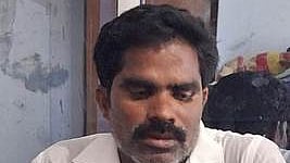 கைதான லட்சுமணன்.