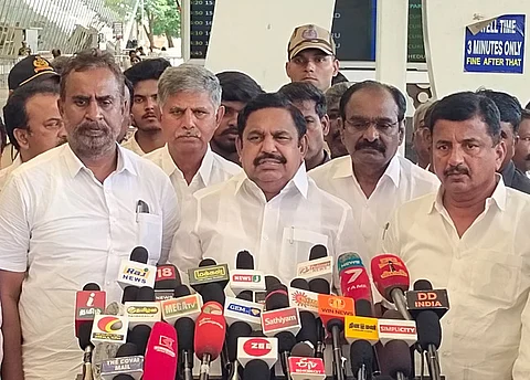 AIADMK general secretary Edappadi K Palaniswami