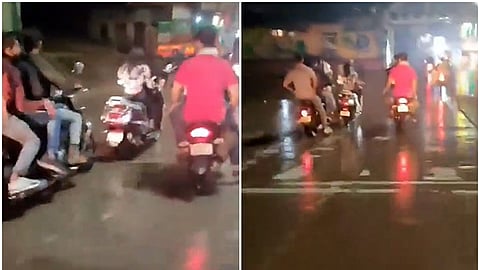 ஸ்கூட்டியில் தனியாகச் சென்ற இளம்பெண்ணுக்கு இளைஞர்கள் பாலியல் தொல்லை!