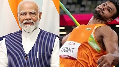 பாராலிம்பிக்ஸ் ஈட்டி எறிதலில் தங்கம் வென்ற இந்திய வீரர் சுமித்துக்கு பிரதமர் வாழ்த்து!