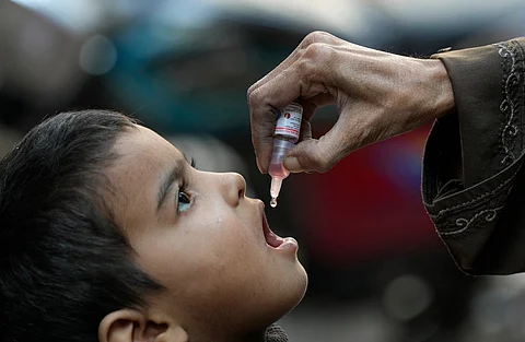Polio drops