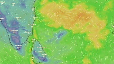 ஆழ்ந்த காற்றழுத்தத் தாழ்வு மண்டலம் கரையைக் கடந்தது!
