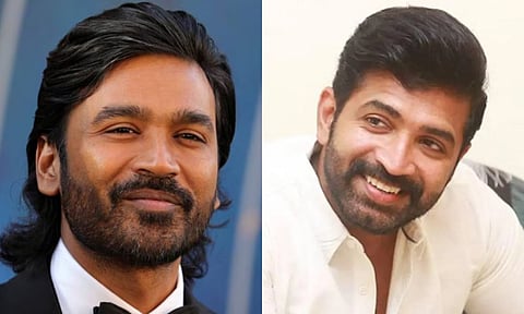 நடிகர்கள் தனுஷ், அருண் விஜய்.