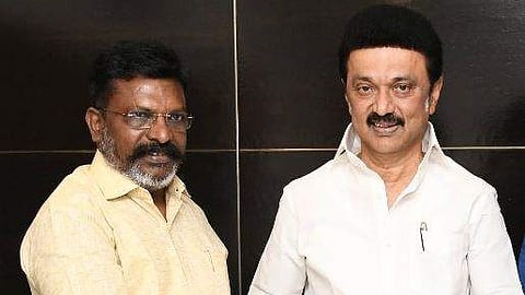 முதல்வர் ஸ்டாலினுடன் திருமாவளவன்