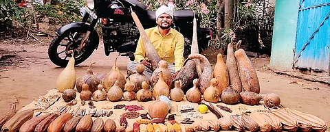 இயற்கை விவசாயி அருண்.