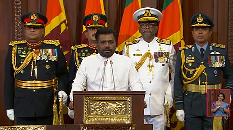 இலங்கை அதிபர் அநுர குமார திஸ்ஸநாயக