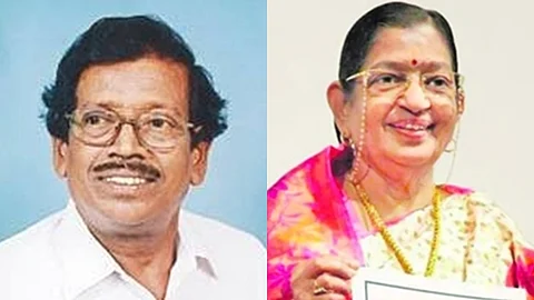 கவிஞர் மு.மேத்தா, பி.சுசீலா.