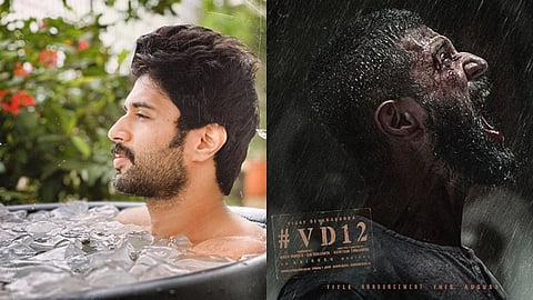 ஐஸ் பாத் சிகிச்சையில் விஜய் தேவரகொண்டா.