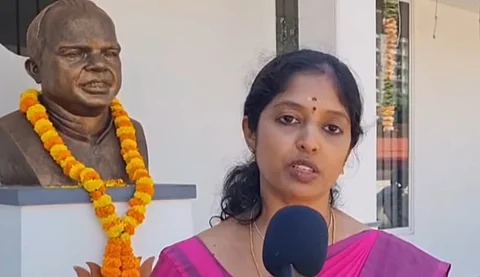 வயநாடு தொகுதி இடைத்தேர்தலில் பாஜக வேட்பாளர் நவ்யா ஹரிதாஸ்