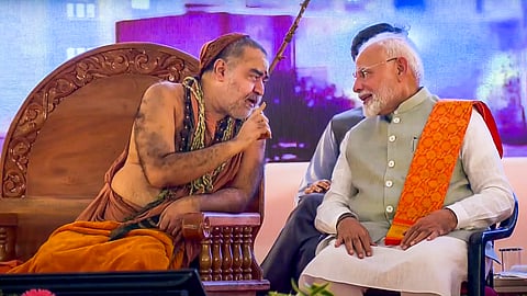 இறையருளால் மோடியைப் போன்ற நல்ல தலைவர்கள் உள்ளனர் -சங்கராசாரியார் காஞ்சி ஸ்ரீ விஜயேந்திர சரஸ்வதி சுவாமிகள்