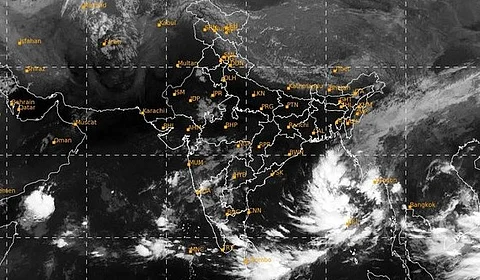 காற்றழுத்த தாழ்வு மண்டலம் உருவானது.