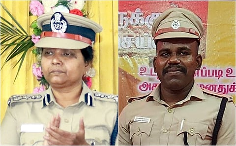 வேலூர் சரக சிறைத்துறை டிஐஜி ராஜலட்சுமி, வேலூர் மத்திய சிறை கண்காணிப்பாளர் அப்துல்ரகுமான்