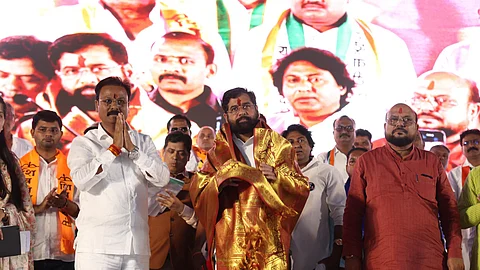 மகாராஷ்டிர முதல்வர் ஏக்நாத் ஷிண்டே 