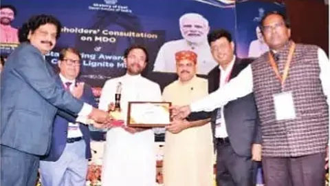 என்எல்சி சுரங்கங்களுக்கு நட்சத்திர மதிப்பீட்டு விருது
