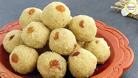 தேங்காய் ரவா லட்டு 