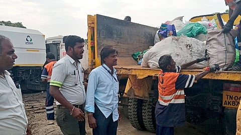பட்டாசுக் கழிவுகள்