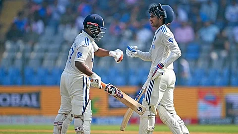 indian captain shubman gill with vice captain rishab pant