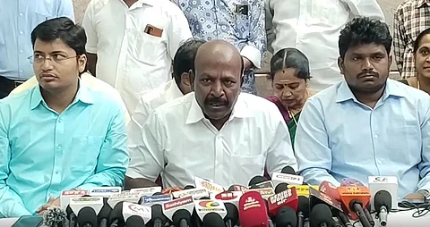 அமைச்சர் மா. சுப்பிரமணியன்  செய்தியாளர் சந்திப்பு