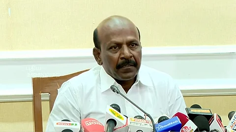 செய்தியாளர் சந்திப்பில் அமைச்சர் மா. சுப்பிரமணியன்