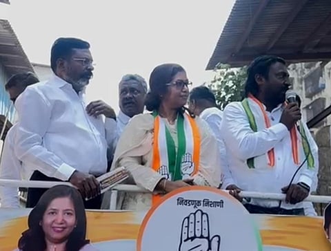 தாராவியில் காங். வேட்பாளருக்கு ஆதரவாக திருமாவளவன் பிரசாரம்!