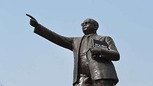 Ambedkar's statue uprooted, thrown into canal in UP village 