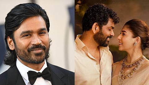 தனுஷ், விக்னேஷ் சிவன், நயன்தாரா.
