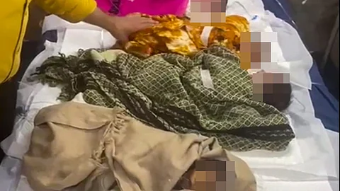 தீவிர கண்காணிப்பில் இருக்கும் காயமடைந்த குழந்தைகள்