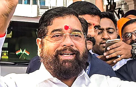 மகாராஷ்டிர துணை முதல்வர் ஏக்நாத் ஷிண்டே