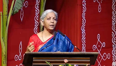 மத்திய நிதியமைச்சர் நிர்மலா சீதாரமன் 