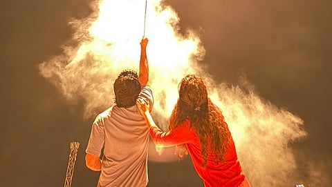 தன் காதலருடன் கீர்த்தி சுரேஷ்