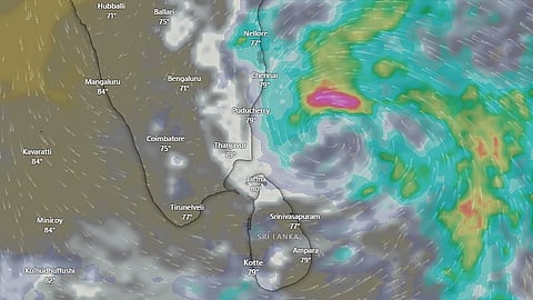 ஃபென்ஜால் புயல்.