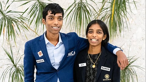 உலக ரேப்பிட் & பிளிட்ஸ் செஸ்: 
பிரக்ஞானந்தா, வைஷாலி பங்கேற்பு