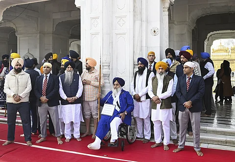 Shiromani Akali Dal leader Sukhbir Singh Badal 