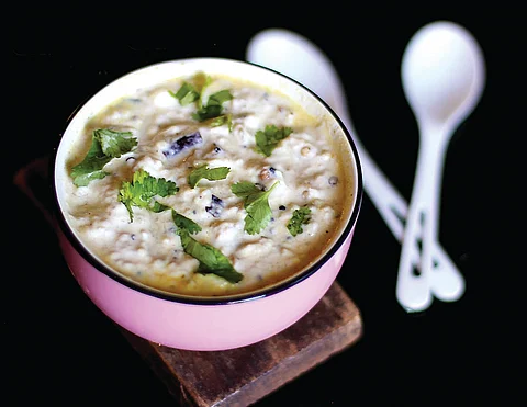 கத்தரிக்காய் தயிர் சட்னி